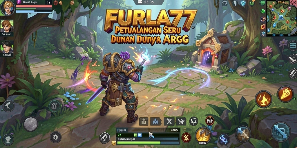 Tampilan gameplay <strong>FURLA77</strong> yang seru dan menakjubkan dalam petualangan ARPG.
