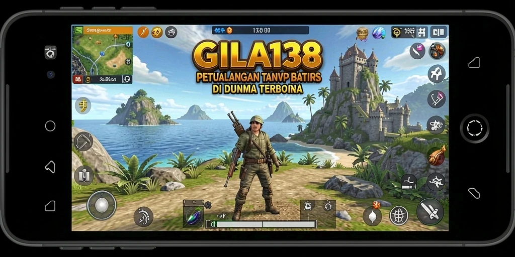 Tampilan menarik dari gameplay Open World GILA138.