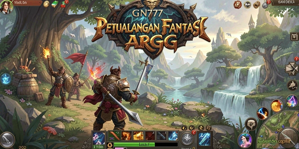 Tampilan gameplay ARPG yang mendebarkan di GN777.