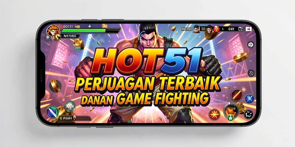 Tampilan seru dari gameplay HOT51 saat bertarung.