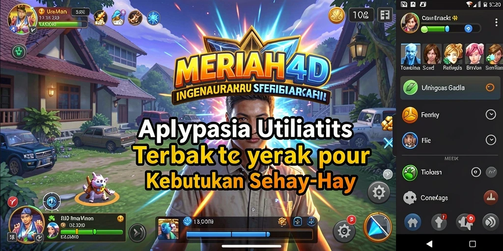 Tampilan utama MERIAH4D dengan berbagai fitur utilitas yang menarik.