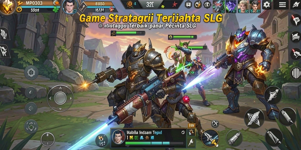 Screenshot gameplay MPO303 yang menampilkan aksi strategi seru.