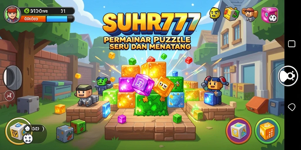 Tampilan seru gameplay Puzzle di SUHU777 dengan berbagai tantangan.
