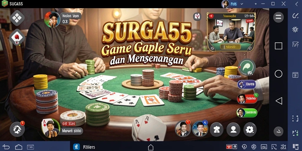 Tampilan gameplay SURGA55 yang menarik dan interaktif.