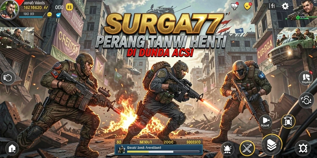 Tampilkan aksi mendebarkan dalam gameplay SURGA77 yang penuh tantangan.